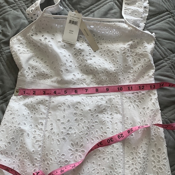 BANANA REPUBLIC | Eyelet Pinafore Dress - Picture 7 of 8